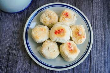 Chinese dessert shortbread，delicious dried pies