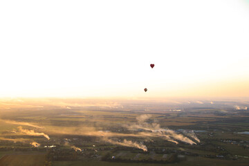 paragliding in the mountains