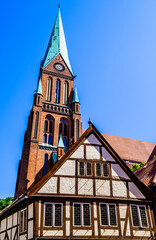 Obraz premium old town of Schwerin