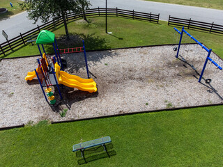 Obraz premium Fun playground in the summer sun.