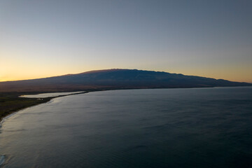 Sunrise on Maui from Drone