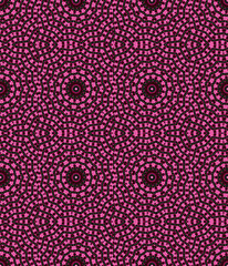seamless violet small tile and circle background