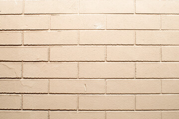 White brick wall. Background for illustrations and collages
