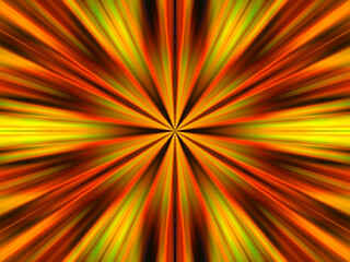 yellow orange motion to centre star