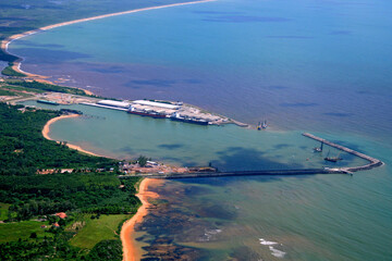 Porto de Barra do Riacho. Espírito Santo.
