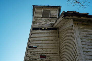 old abandoned building