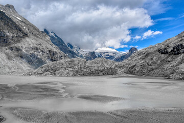 Sandersee, Großglockner, See, Gletscherwasser, Schmelzwasser, Kaiser-Franz-Josefs-Höhe, Pasterze,...