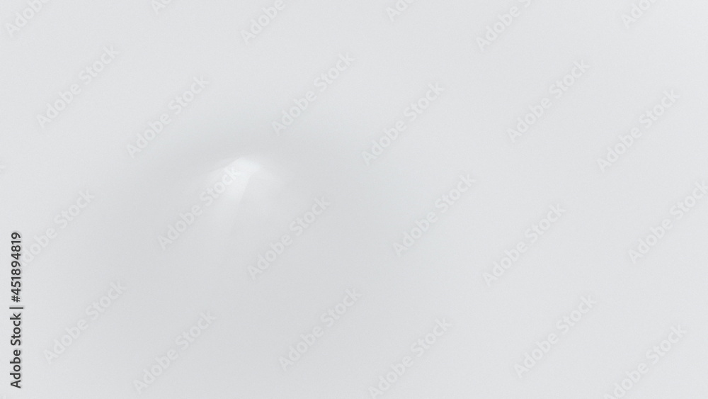 Poster abstract white shape with impulse circular waves, computer generated. 3d rendering of fractal backdr