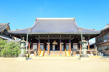 Fototapeta premium 京都、仏光寺の大師堂