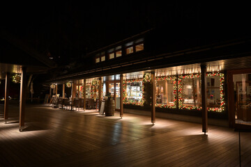 軽井沢　ハルニレテラス　12月