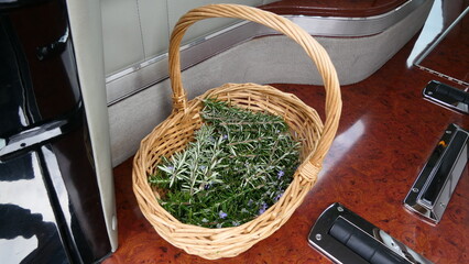 Shot of flowers arrangement used for a funeral service 
