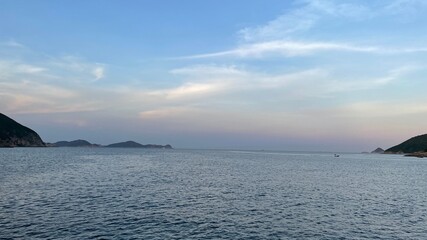 Obraz premium View of Clear Water Bay, Hong Kong.