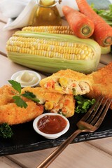 Triangle Samosa with Vegetable (Risoles Sayur)