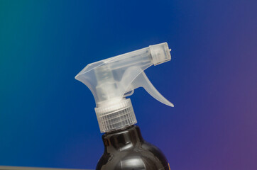 spray detergent in a bottle