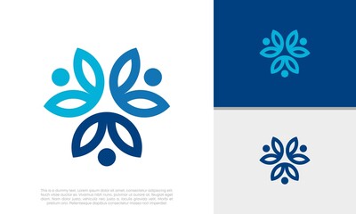 Human Resources Consulting Company, Global Community Logo. Social Networking logo designs.
