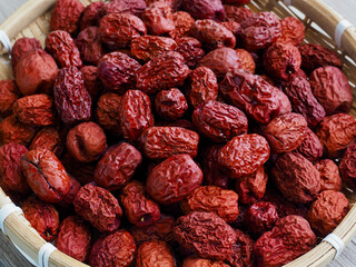 유기농 과일 말린대추, 음식 