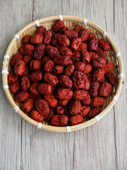 유기농 과일 말린대추, 음식 