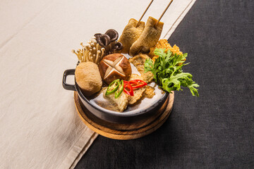 간장 베이스로 만든 맛있는 어묵 요리 탕
