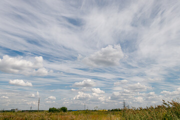 Небо с облаками