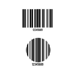 QR code sample for smartphone scanning. Qr code icon