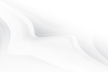 Abstract  white and gray color, modern design background with geometric shape. Vector illustration.