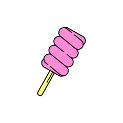 Marshmallow icon design illustration template