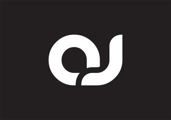 Fototapeta premium AJ letter icon for your business