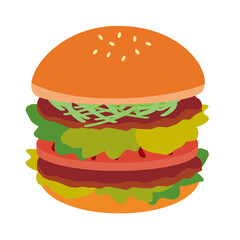 ハンバーガー　