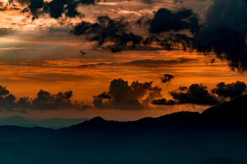 Cloudy Sunsets