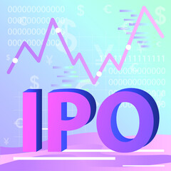 IPO Initial Public Offering the first public sale of shares of a joint-stock company, in the form of the sale of depositary receipts for shares, to an unlimited number of persons. Finance, income