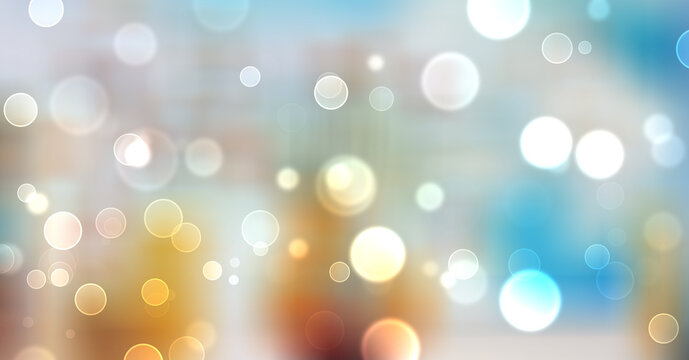 abstract background with bokeh lights creative illustration sparkle wallpaper