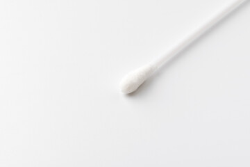cotton swab on a white background
