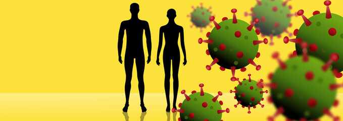 Coronavirus, COVID-19, men and women,コロナウィルス,COVID