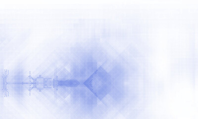 Technology concept, abstract illustration background	
