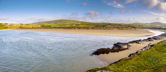 View on beautiful Barleycove beach. Panorama image