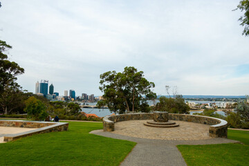オーストラリア・パースの観光名所を旅行している風景 Scenes from a trip to a tourist attraction in Perth, Australia.