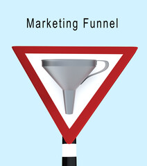 Marketing Funnel concept