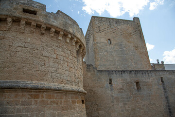 Fototapeta na wymiar Avetrana, Salento, Apulien, Castello, Altstadt