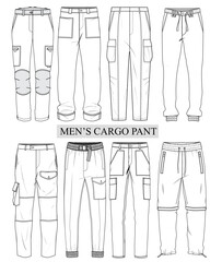 Men's Cargo pants, Cargo pants, five pocket pant, men's pant, pant, trouser, men's fashion, pants, illustration, design, dress, set, men, jacket, collection