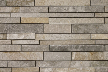 大きさのランダムなブロック壁