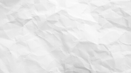 White Paper Texture background. Crumpled white paper abstract shape background with space paper recycle for text