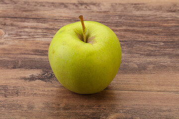 Ripe and sweet green apple