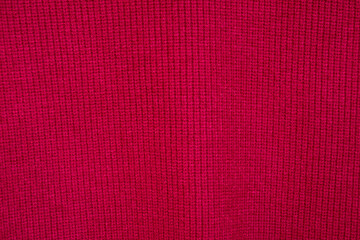 Red jersey fabric