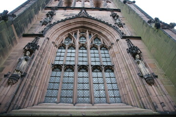 The Cathedral Church of Saint Michael,  Coventry Cathedral, is the seat of the Bishop of Coventry and the Diocese of Coventry within the Church of England.