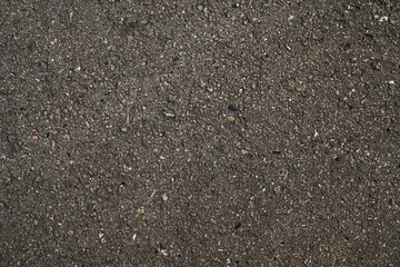 Surface grunge rough of asphalt, Tarmac grey grainy road, Texture Background, Top view