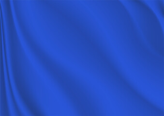 Naklejka premium Smooth elegant blue silk or satin luxury cloth texture can use as wedding background. Luxurious background design. In Sepia toned. Retro style.blue silk vector background.