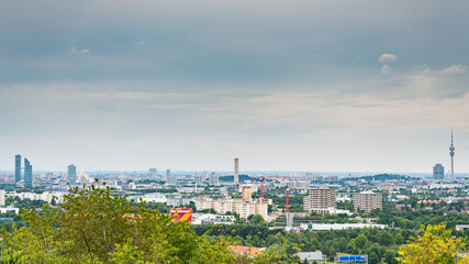 Fototapeta na wymiar Panorama München