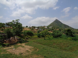 landscape in the mountains
