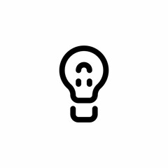 lamp ide light innovation Outline Icon, Logo, and illustration