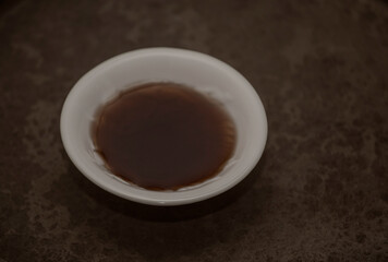 image of black tea cup